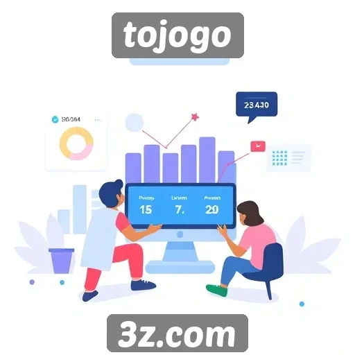 Estatísticas de usuários e engajamento no tojogo